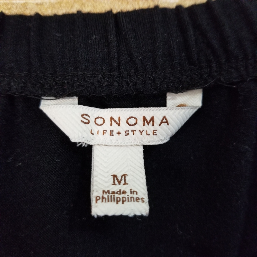 3/$15 Sonoma Black Skirt with Pockets Size Medium - Picture 4 of 6